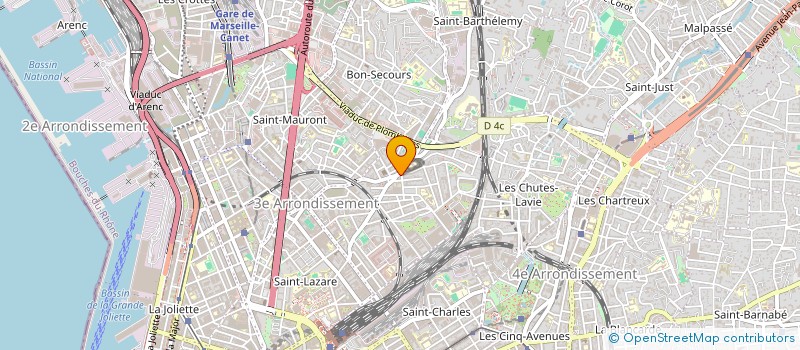 localisation de l'entreprise MONSIEUR MICHEL ASSEDO à MARSEILLE