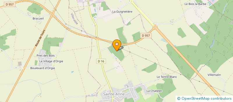 localisation de l'entreprise MONSIEUR MICHEL ASSELIN  SAINTE ANNE