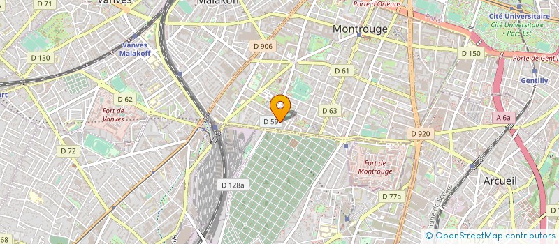 localisation de l'entreprise MONSIEUR MICHEL ASSIMON à MONTROUGE