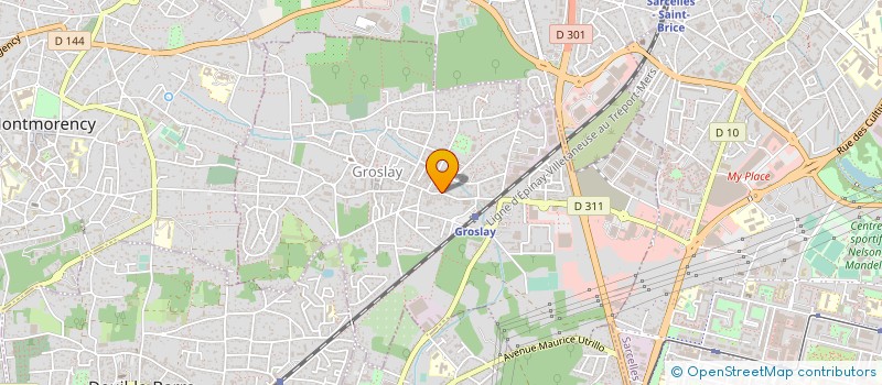 localisation de l'entreprise MONSIEUR MICHEL ASSUIED  GROSLAY