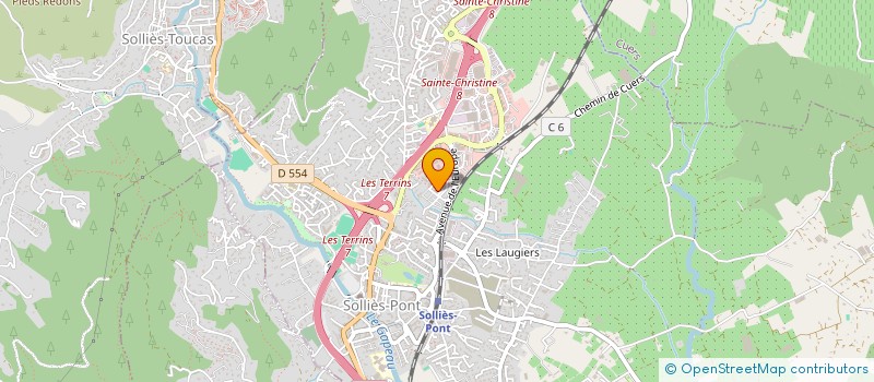 localisation de l'entreprise MONSIEUR MICHEL ASTROLOGI à SOLLIES-PONT