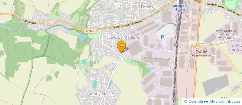 localisation de l'entreprise MONSIEUR MICHEL ATALAY  MARLY-LA-VILLE