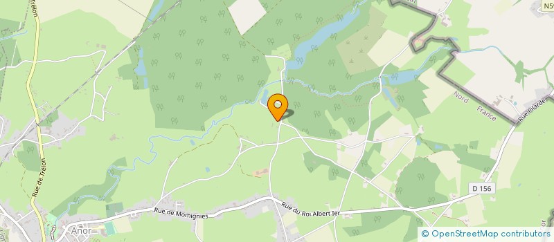 localisation de l'entreprise MONSIEUR MICHEL AUBERT  ANOR