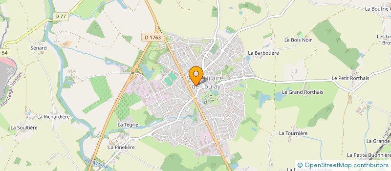 localisation de l'entreprise MONSIEUR MICHEL AUBERT  L'ILE-D'YEU