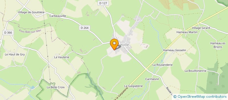 localisation de l'entreprise MONSIEUR MICHEL AUBERT  BESNEVILLE