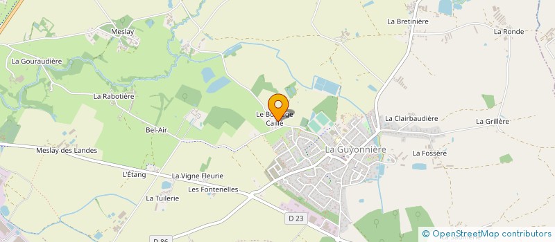 localisation de l'entreprise MONSIEUR MICHEL AUDUREAU à MONTAIGU-VENDEE