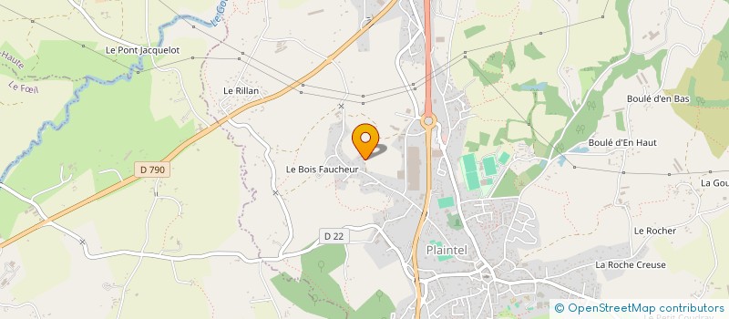 localisation de l'entreprise MONSIEUR MICHEL AUFFRAY à PLAINTEL