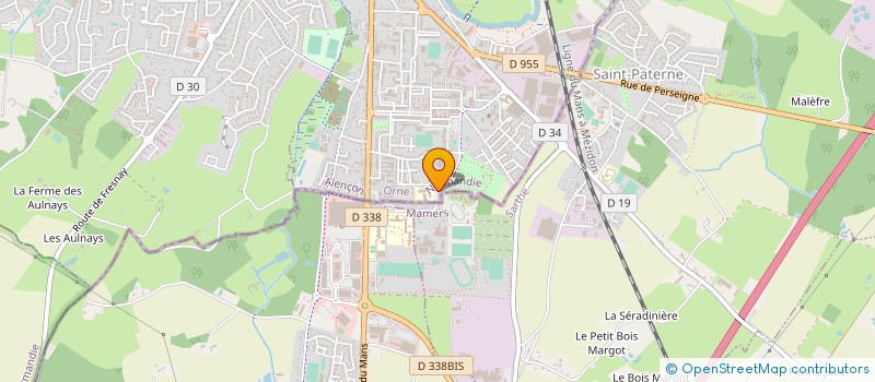 localisation de l'entreprise MONSIEUR MICHEL AUFFRAY à ALENCON