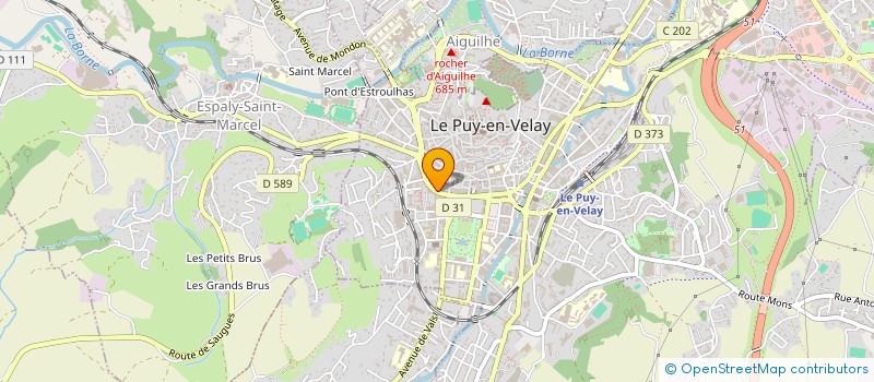 localisation de l'entreprise MONSIEUR MICHEL AUGE à LE PUY-EN-VELAY