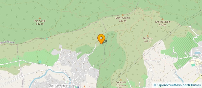 localisation de l'entreprise MONSIEUR MICHEL AUGERI  SAINTE-ANASTASIE-SUR-ISSOLE