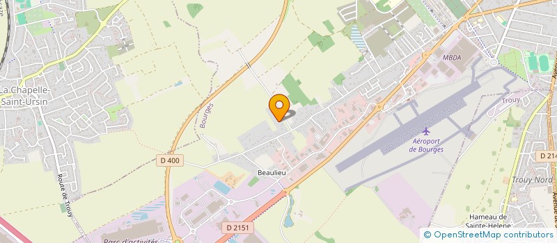 localisation de l'entreprise MONSIEUR MICHEL AUGIZEAU  BOURGES