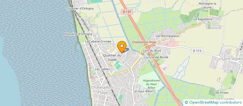 localisation de l'entreprise MONSIEUR MICHEL AUTIER à CHATELAILLON-PLAGE