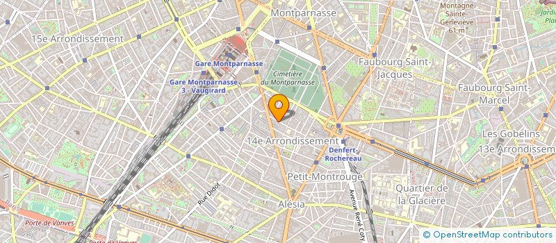 localisation de l'entreprise MONSIEUR MICHEL AUTISSIER  PARIS