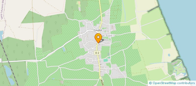 localisation de l'entreprise MONSIEUR MICHEL AUTOFAGE à CUSSAC-FORT-MEDOC