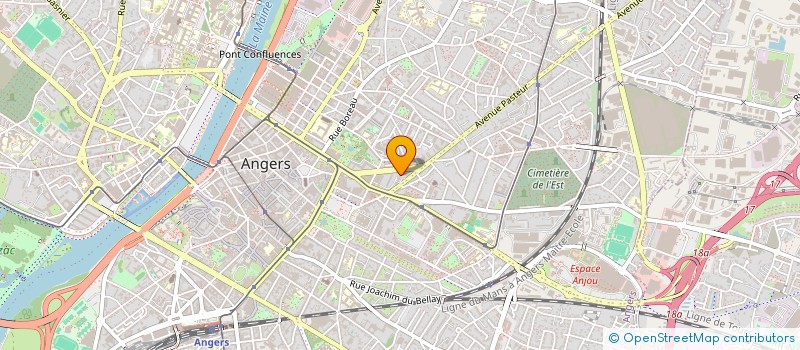 localisation de l'entreprise MONSIEUR MICHEL AVOUNGNASSOU à ANGERS