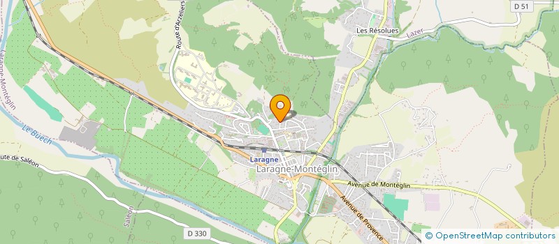 localisation de l'entreprise MONSIEUR MICHEL AYASSE à LARAGNE-MONTEGLIN