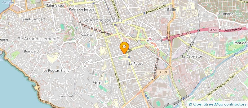localisation de l'entreprise MONSIEUR MICHEL AYOUB à MARSEILLE