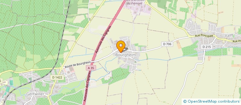 localisation de l'entreprise MONSIEUR MICHEL AYOUN à BOURGHEIM
