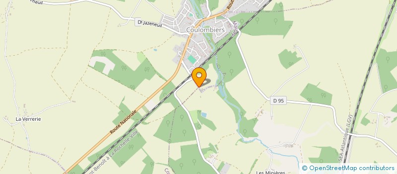 localisation de l'entreprise MONSIEUR MICHEL BABIN  NEUVILLE-DE-POITOU