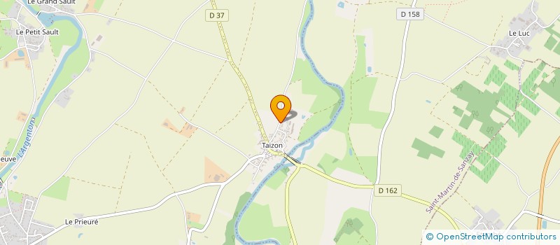 localisation de l'entreprise MONSIEUR MICHEL BABIN  LORETZ-D'ARGENTON