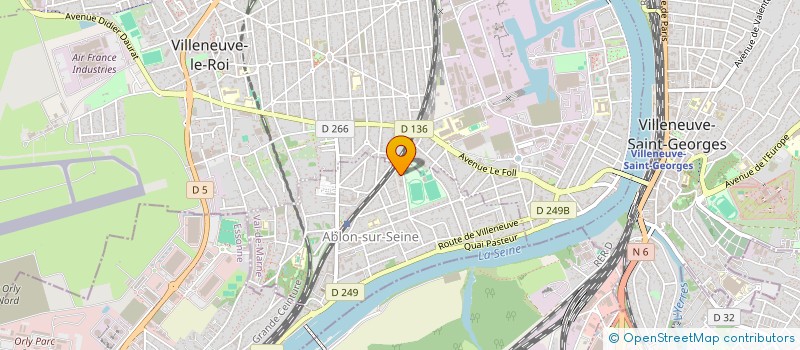 localisation de l'entreprise MONSIEUR MICHEL BACA à ABLON-SUR-SEINE
