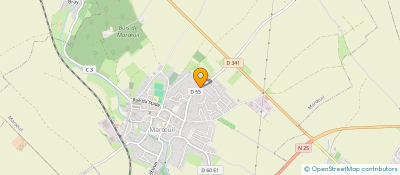 localisation de l'entreprise MONSIEUR MICHEL BADIER  MARUIL