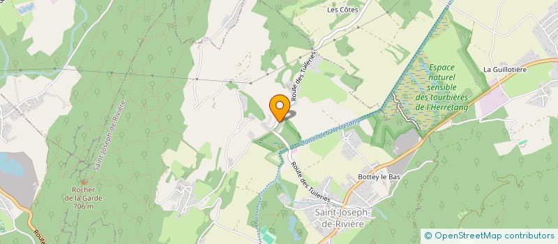 localisation de l'entreprise MONSIEUR MICHEL BADY  LA SURE EN CHARTREUSE