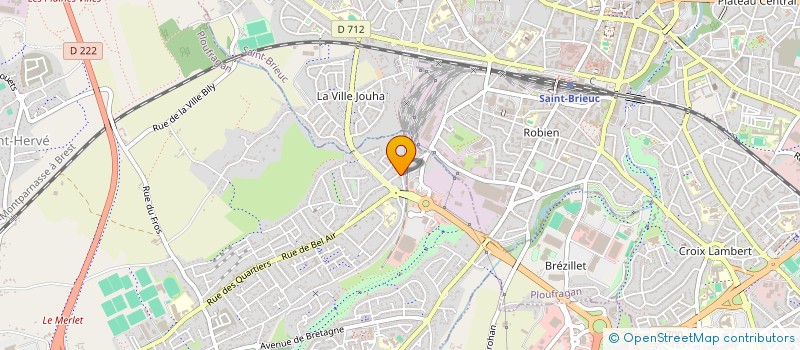 localisation de l'entreprise MONSIEUR MICHEL BAGOT  PLOUFRAGAN