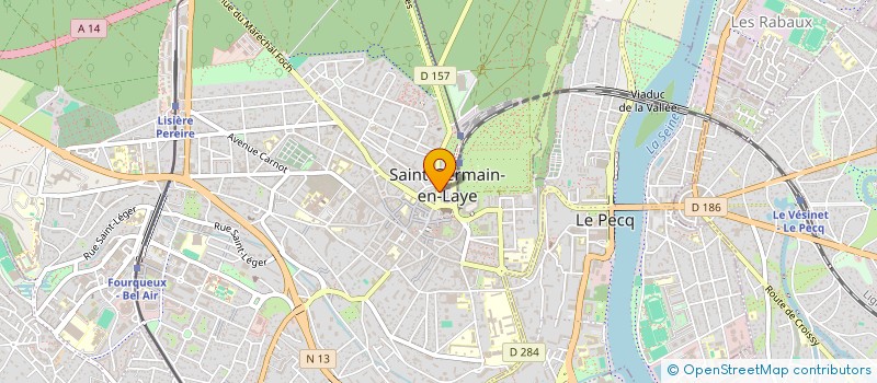 localisation de l'entreprise MONSIEUR MICHEL BAHJEJIAN à SAINT-GERMAIN-EN-LAYE