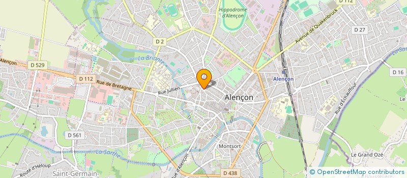 localisation de l'entreprise MONSIEUR MICHEL BAILLEUL à ALENCON