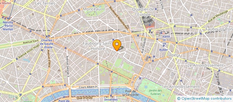 localisation de l'entreprise MONSIEUR MICHEL BAILLY  PARIS