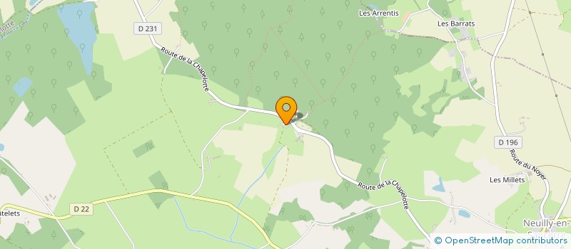 localisation de l'entreprise MONSIEUR MICHEL BAILLY  NEUILLY-EN-SANCERRE