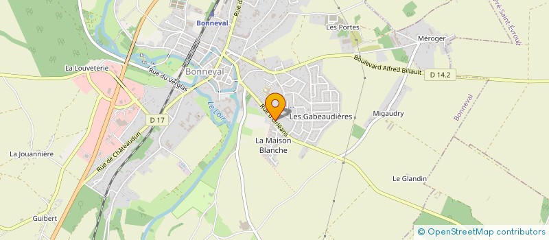 localisation de l'entreprise MONSIEUR MICHEL BAIS à NEUVY-EN-DUNOIS