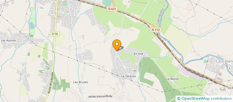 localisation de l'entreprise MONSIEUR MICHEL BALARD  LABRUGUIERE