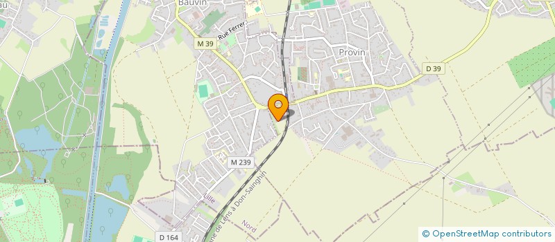 localisation de l'entreprise MONSIEUR MICHEL BALATONI  PROVIN