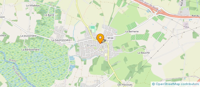 localisation de l'entreprise MONSIEUR MICHEL BALDECK  BRAINS