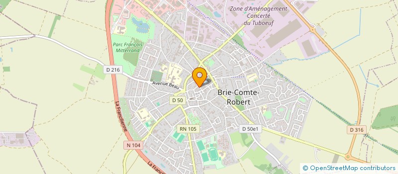 localisation de l'entreprise MONSIEUR MICHEL BALLANDI à BRIE-COMTE-ROBERT