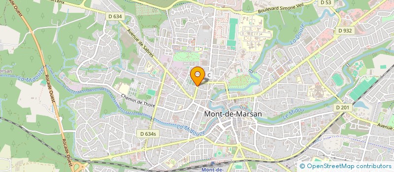 localisation de l'entreprise MONSIEUR MICHEL BALLESTER  MONT-DE-MARSAN