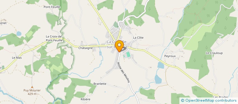 localisation de l'entreprise MONSIEUR MICHEL BALLET à CHATEAUNEUF-LA-FORET