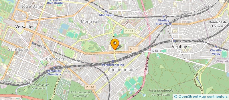 localisation de l'entreprise MONSIEUR MICHEL BALON à VERSAILLES