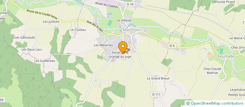 localisation de l'entreprise MONSIEUR MICHEL BALOTTE à SOUFFRIGNAC