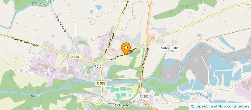 localisation de l'entreprise MONSIEUR MICHEL BANCON  FARGUES