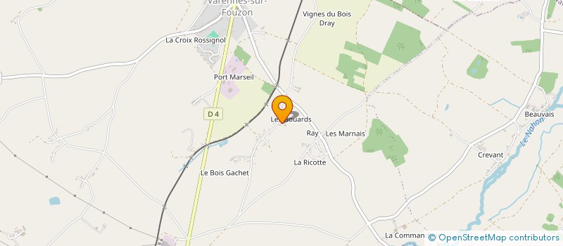 localisation de l'entreprise MONSIEUR MICHEL BARBELION à VAL-FOUZON