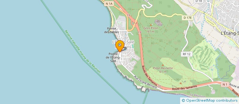 localisation de l'entreprise MONSIEUR MICHEL BARET  L'ETANG-SALE