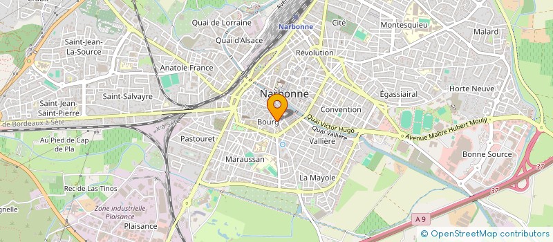 localisation de l'entreprise MONSIEUR MICHEL BARNAVON à NARBONNE