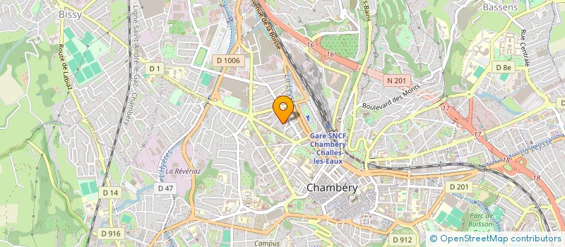 localisation de l'entreprise MONSIEUR MICHEL BARNIER  CHAMBERY