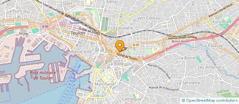 localisation de l'entreprise MONSIEUR MICHEL BARRA à TOULON