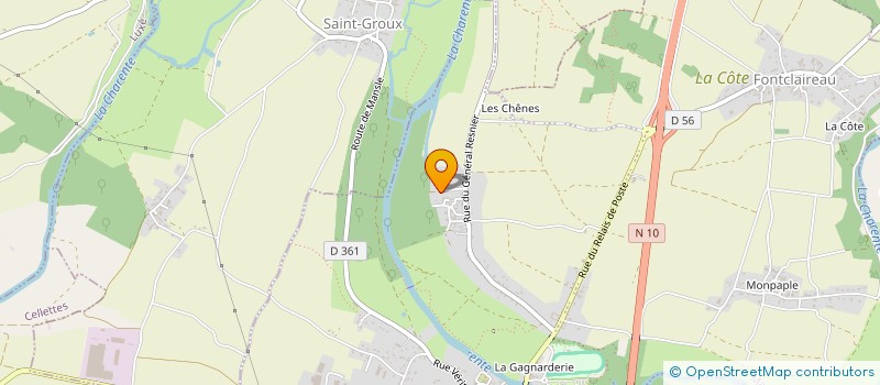 localisation de l'entreprise MONSIEUR MICHEL BARRAUD à MANSLE-LES-FONTAINES