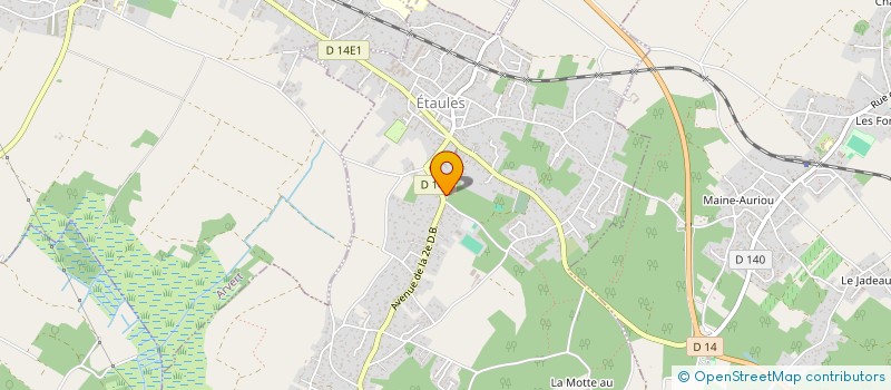 localisation de l'entreprise MONSIEUR MICHEL BARRAUD  ETAULES