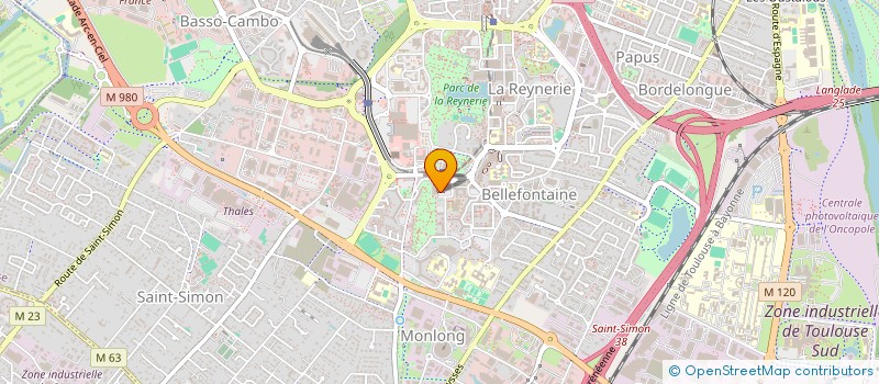 localisation de l'entreprise MONSIEUR MICHEL BARREAUX à TOULOUSE